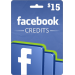 بطاقة فيس بوك كريديت 15$ (عالمى)